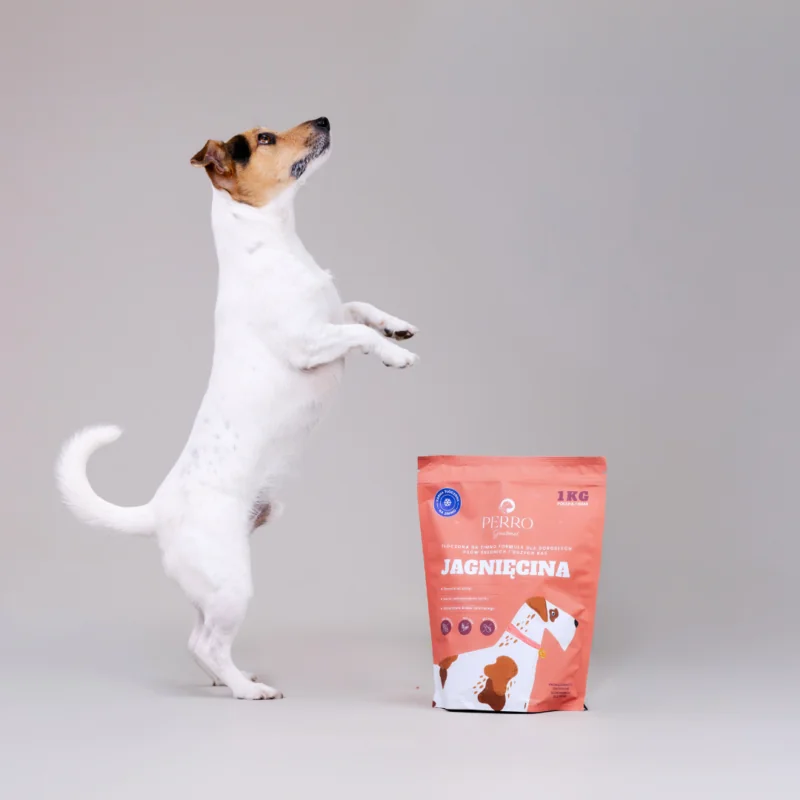 Perro Gourmet Jagnięcina karma sucha tłoczona na zimno 1 kg