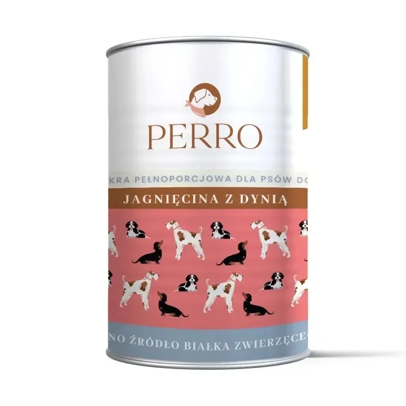 PERRO Jagnięcina z dynią 400g