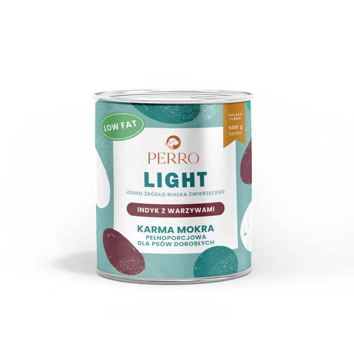 PERRO LIGHT Indyk z Warzywami 400g