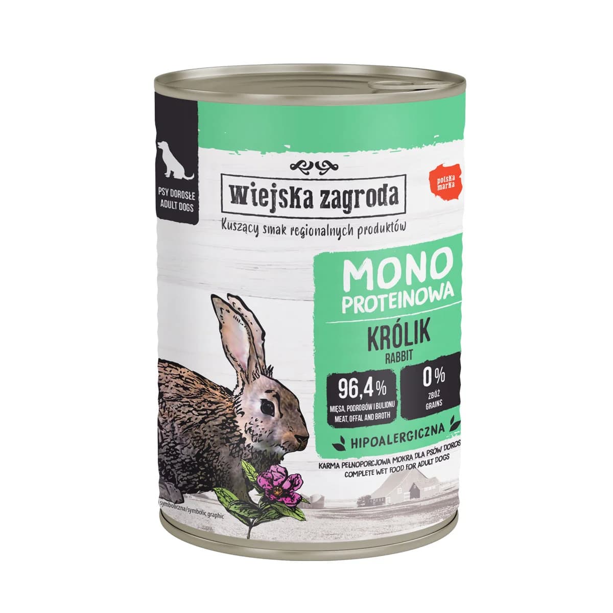 Wiejska Zagroda Królik Monoproteinowa 400 g