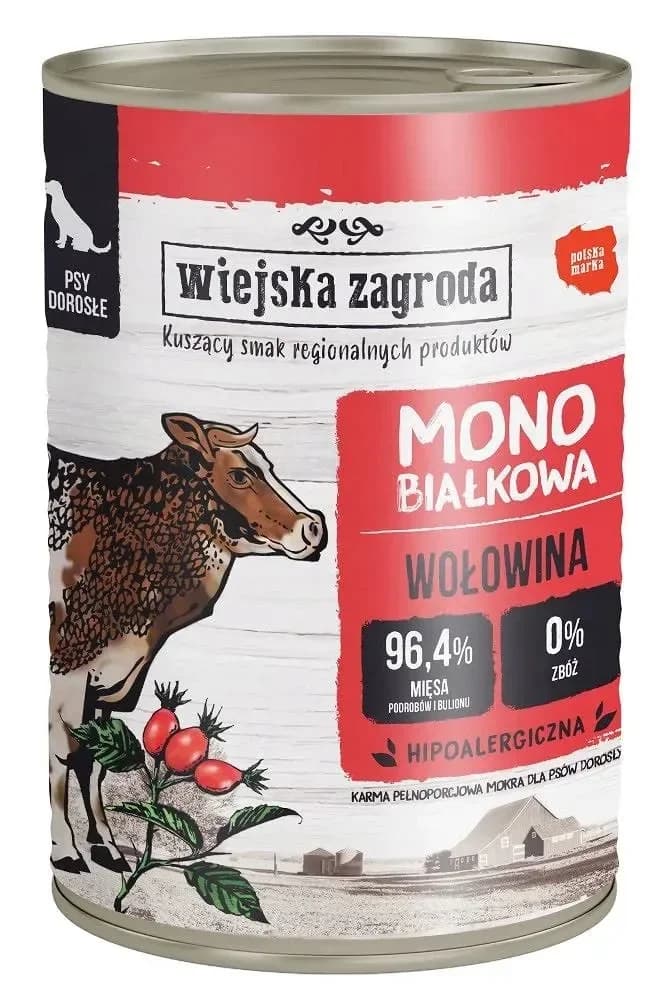 Wiejska Zagroda Wołowina Monoproteinowa 400 g