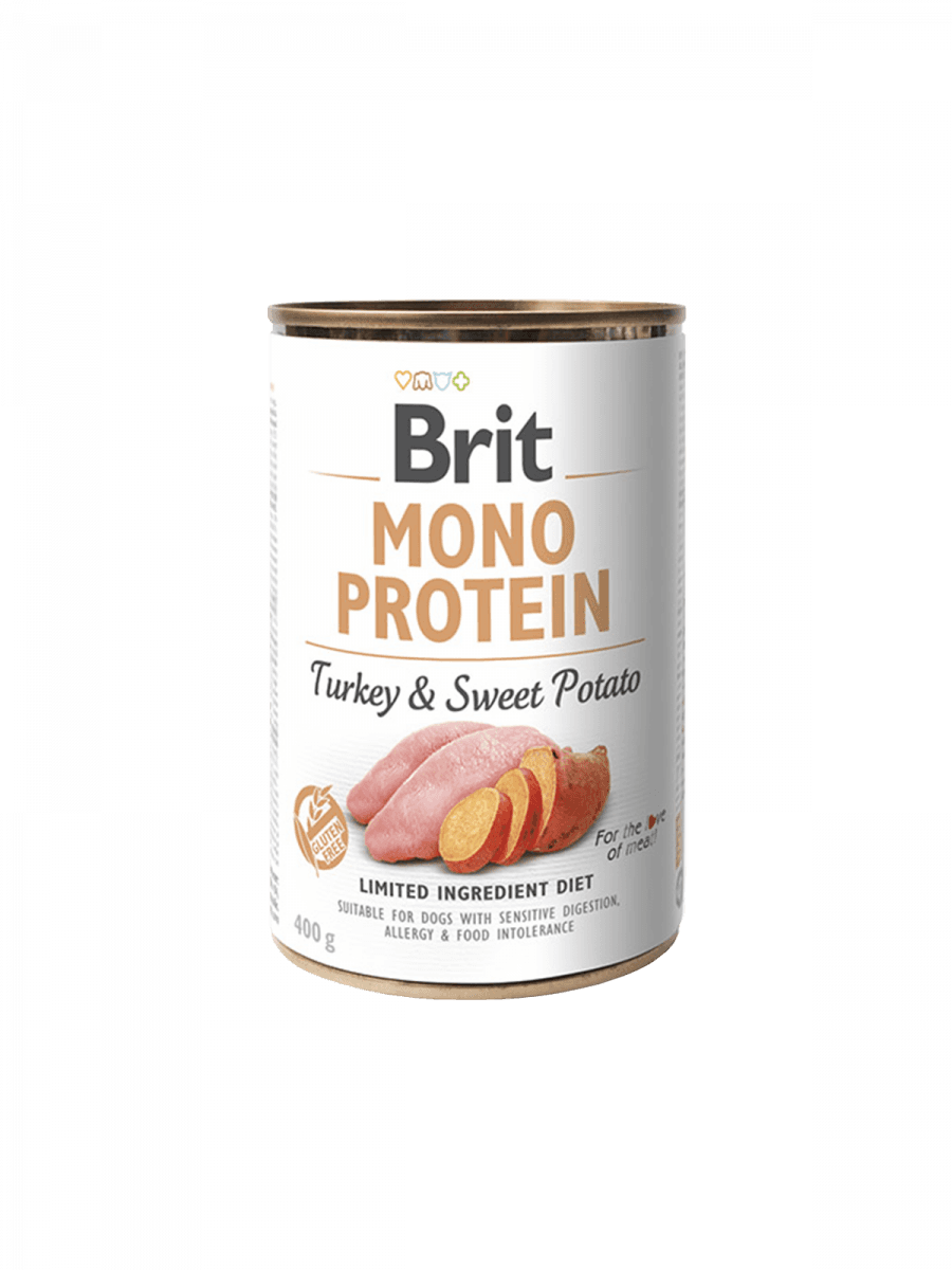 Brit Mono Protein Indyk z Batatem 400g