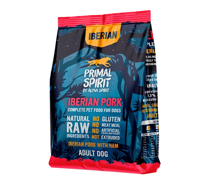 Alpha Spirit Primal Spirit Iberian Pork z szynką 1 kg
