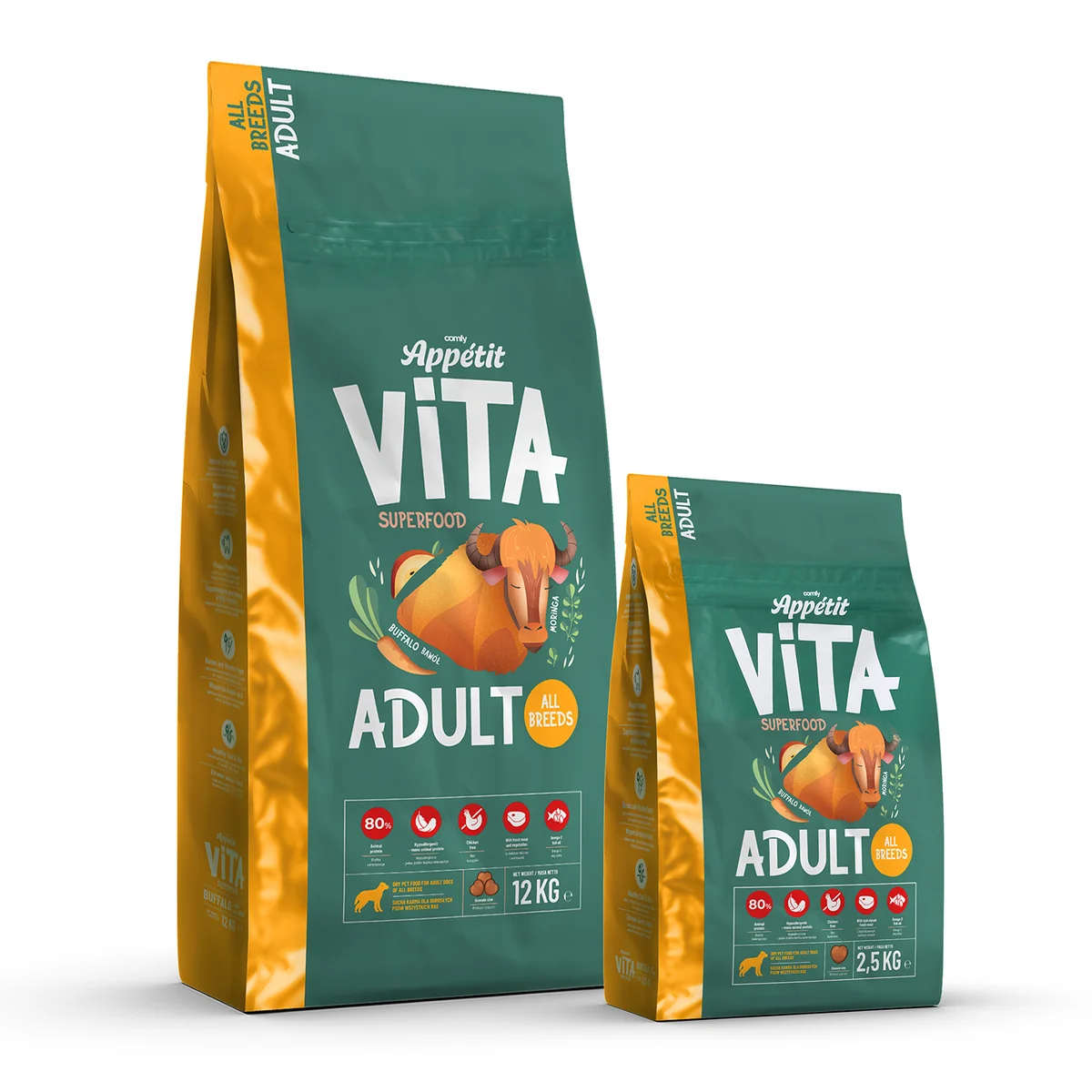 Comfy Appétit Vita Superfood Adult All Breeds 2,5 kg