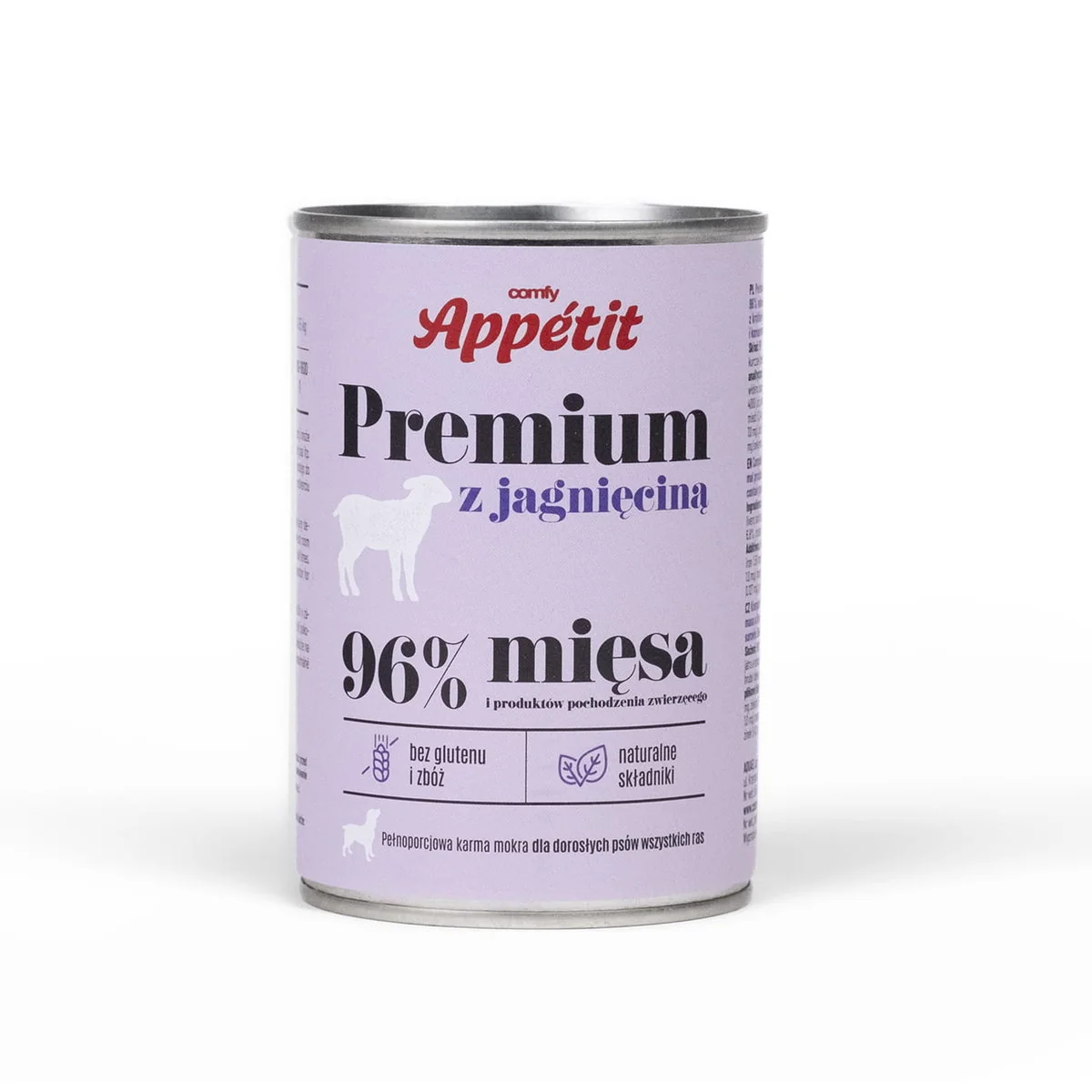 Comfy Appetit Premium Z Jagnięciną 96% 400g
