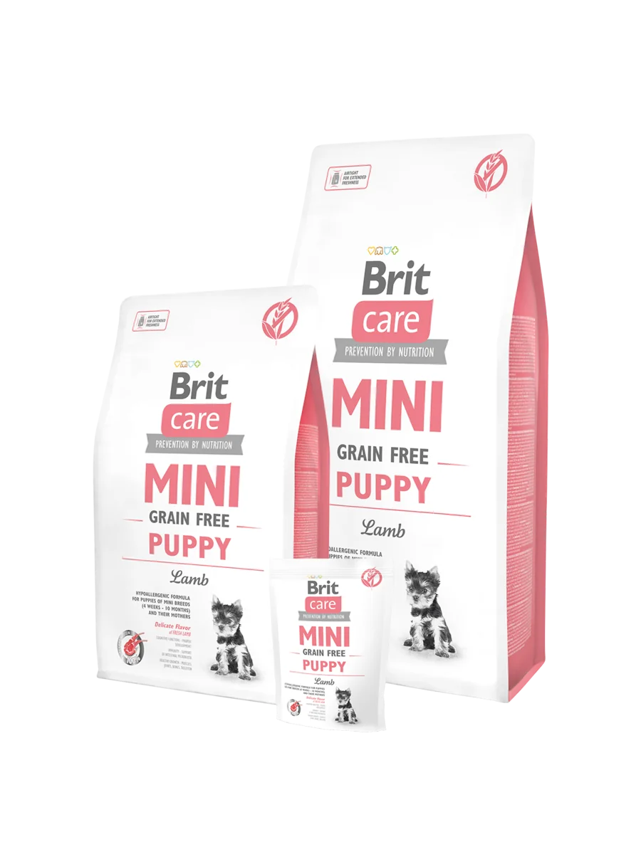 Brit Care Mini Grain Free Puppy Lamb 2kg