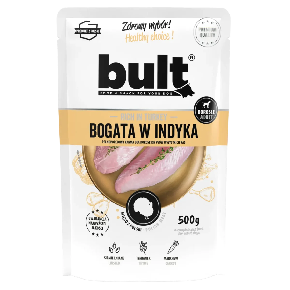 BULT Bogaty w Indyka 500g