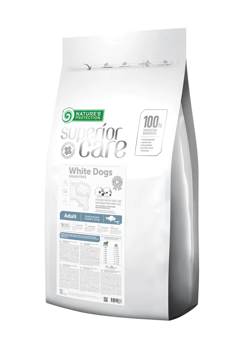 Nature's Protection Superior Care White Dogs Grain Free 1,5 kg