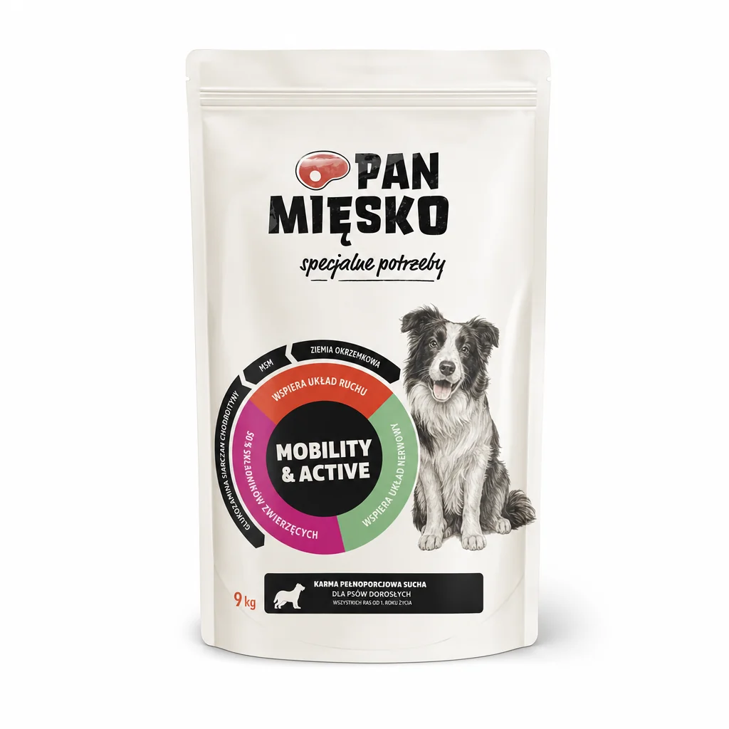 Pan Mięsko Karma Sucha Specjalne Potrzeby Mobility & Active 3 kg