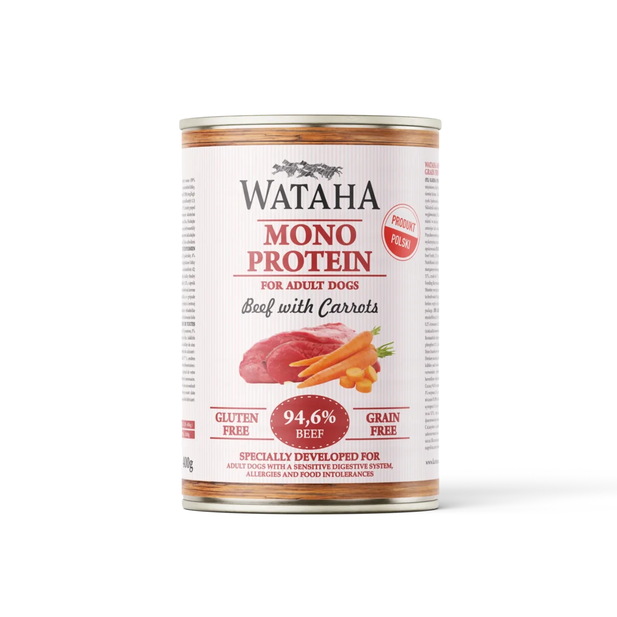 Wataha Mono Protein Beef (wołowina z marchwią) 400 g